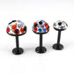 Halloween Pave Crystal Half Ball Threadless Stud Earring Push Pin Nose Ring
