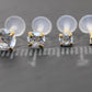 16G Gold PVD CZ Threadless Earring, BioFlex Flatback - Tiny Gold Tragus Earring - Labret Stud Earring - Forward Helix Cartilage Earring