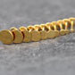 Small Flat Disc Circle Labret Stud 16G, 18G, 20G Flatback Threadless Tragus Helix Push Pin Earrings Cartilage Flat Back Gold Tone Nose Stud